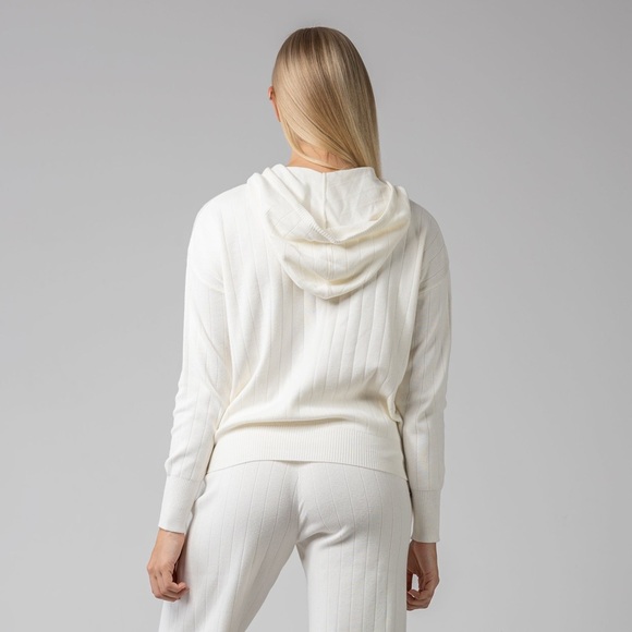 Cream Hooded Sweatsuit Set - Picture 2 of 13